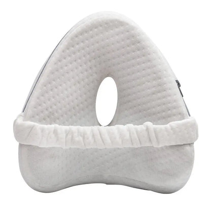 Body Memory Cotton Leg Pillow Home Foam Pillow Sleeping Orthopedic Sciatica Back Hip Joint for Pain Relief Thigh Leg Pad Cushion